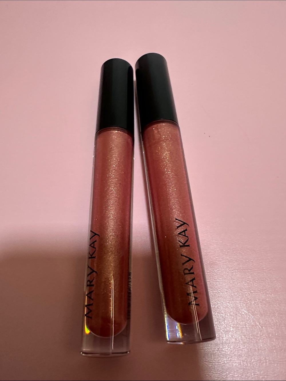 Mary Kay Rose Gold Shimmer Lip Gloss Duo